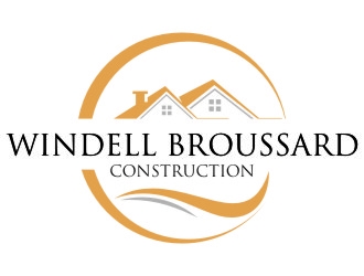 Windell Broussard Construction logo design by jetzu