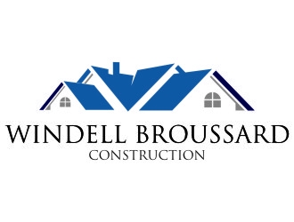 Windell Broussard Construction logo design by jetzu