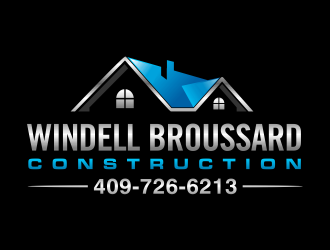 Windell Broussard Construction logo design by mashoodpp