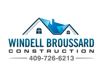 Windell Broussard Construction logo design by mashoodpp