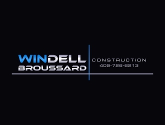 Windell Broussard Construction logo design by berkahnenen