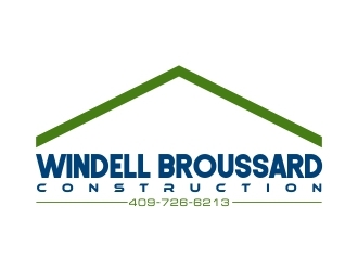 Windell Broussard Construction logo design by berkahnenen