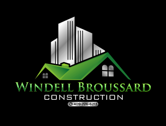 Windell Broussard Construction logo design by Dhieko