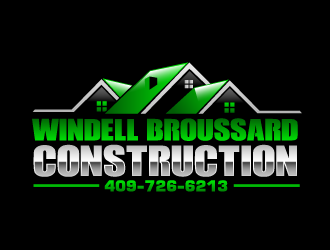 Windell Broussard Construction logo design by THOR_