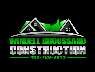Windell Broussard Construction logo design by THOR_