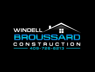 Windell Broussard Construction logo design by kopipanas