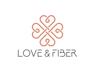 Love and Fiber logo design by Mbezz