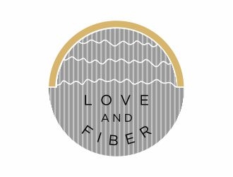 Love and Fiber logo design by 48art