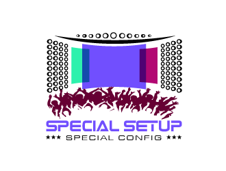 SPECIAL SETUP  logo design by SOLARFLARE