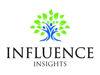 Influence Insights logo design by jetzu