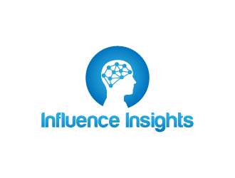 Influence Insights logo design by pencilhand