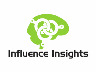 Influence Insights logo design by up2date