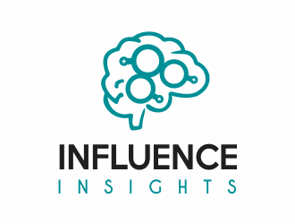 Influence Insights logo design by up2date