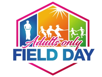 Adults only Field Day logo design by PMG