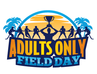 Adults only Field Day logo design by THOR_