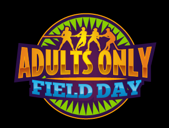 Adults only Field Day logo design by THOR_