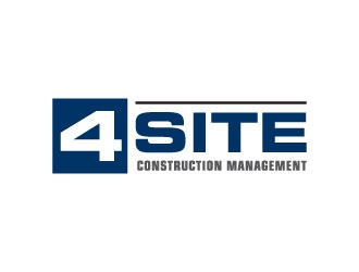 4 Site Construction Management  logo design by J0s3Ph