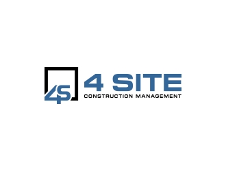 4 Site Construction Management  logo design by CreativeKiller