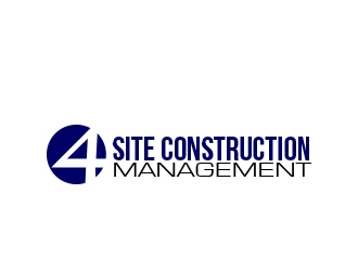 4 Site Construction Management  logo design by MarkindDesign