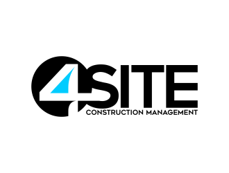 4 Site Construction Management  logo design by ekitessar