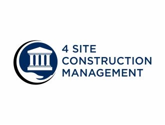 4 Site Construction Management  logo design by 48art