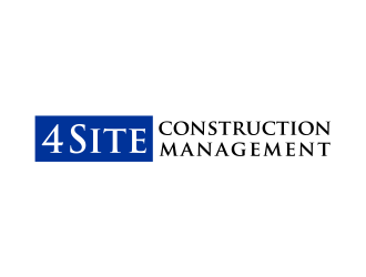 4 Site Construction Management  logo design by cintoko