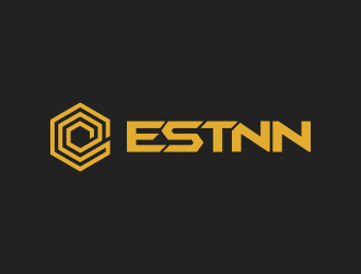 ESTNN logo design by mashoodpp