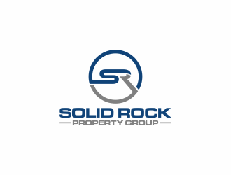 SOLID ROCK PROPERTY GROUP logo design by RIANW