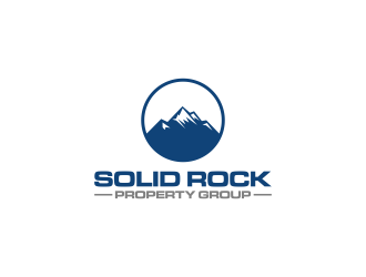 SOLID ROCK PROPERTY GROUP logo design by RIANW