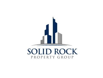 SOLID ROCK PROPERTY GROUP logo design by jhanxtc