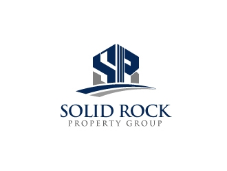 SOLID ROCK PROPERTY GROUP logo design by jhanxtc