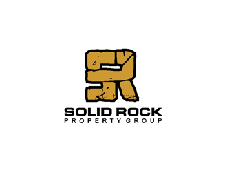 SOLID ROCK PROPERTY GROUP logo design by coco