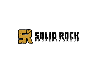 SOLID ROCK PROPERTY GROUP logo design by coco