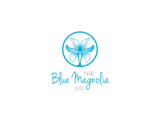 The Blue Magnolia Co. logo design by CreativeKiller