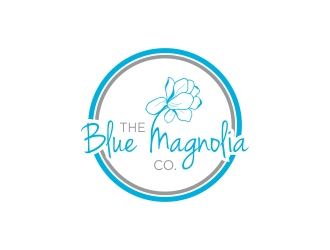 The Blue Magnolia Co. logo design by CreativeKiller