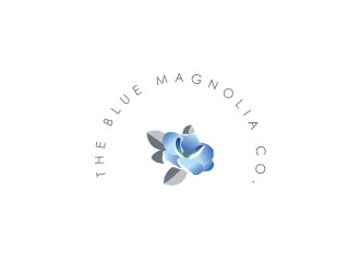 The Blue Magnolia Co. logo design by Suvendu