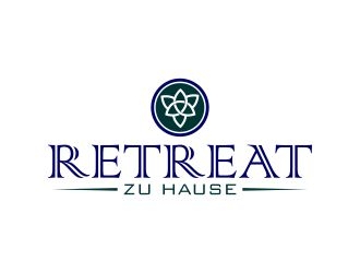 Retreat zu Hause (which means Retreat at Home in German Language) logo design by naldart
