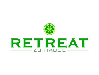 Retreat zu Hause (which means Retreat at Home in German Language) logo design by naldart