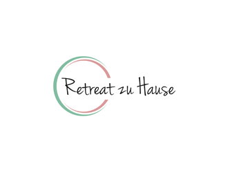 Retreat zu Hause (which means Retreat at Home in German Language) logo design by alby