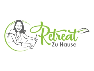 Retreat zu Hause (which means Retreat at Home in German Language) logo design by MAXR