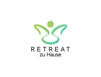 Retreat zu Hause (which means Retreat at Home in German Language) logo design by ROSHTEIN