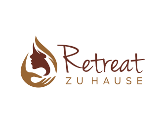 Retreat zu Hause (which means Retreat at Home in German Language) logo design by ROSHTEIN