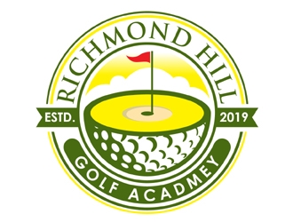 Richmond Hill Golf Acadmey logo design by MAXR
