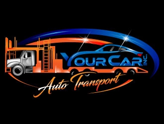 Your Car Auto Transport, Inc. logo design by Suvendu