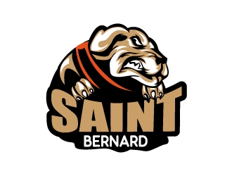 Saint Bernard logo design by Suvendu