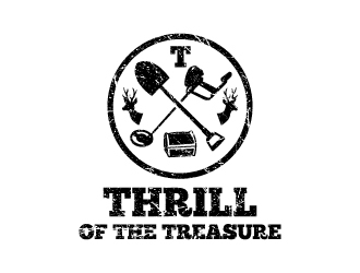 Thrill of the Treasure logo design by cybil