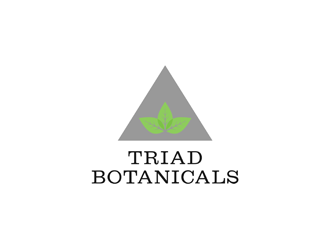 Triad Botanicals logo design by alby