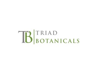 Triad Botanicals logo design by bricton