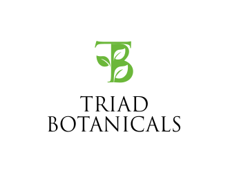 Triad Botanicals logo design by qqdesigns