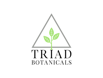 Triad Botanicals logo design by salis17